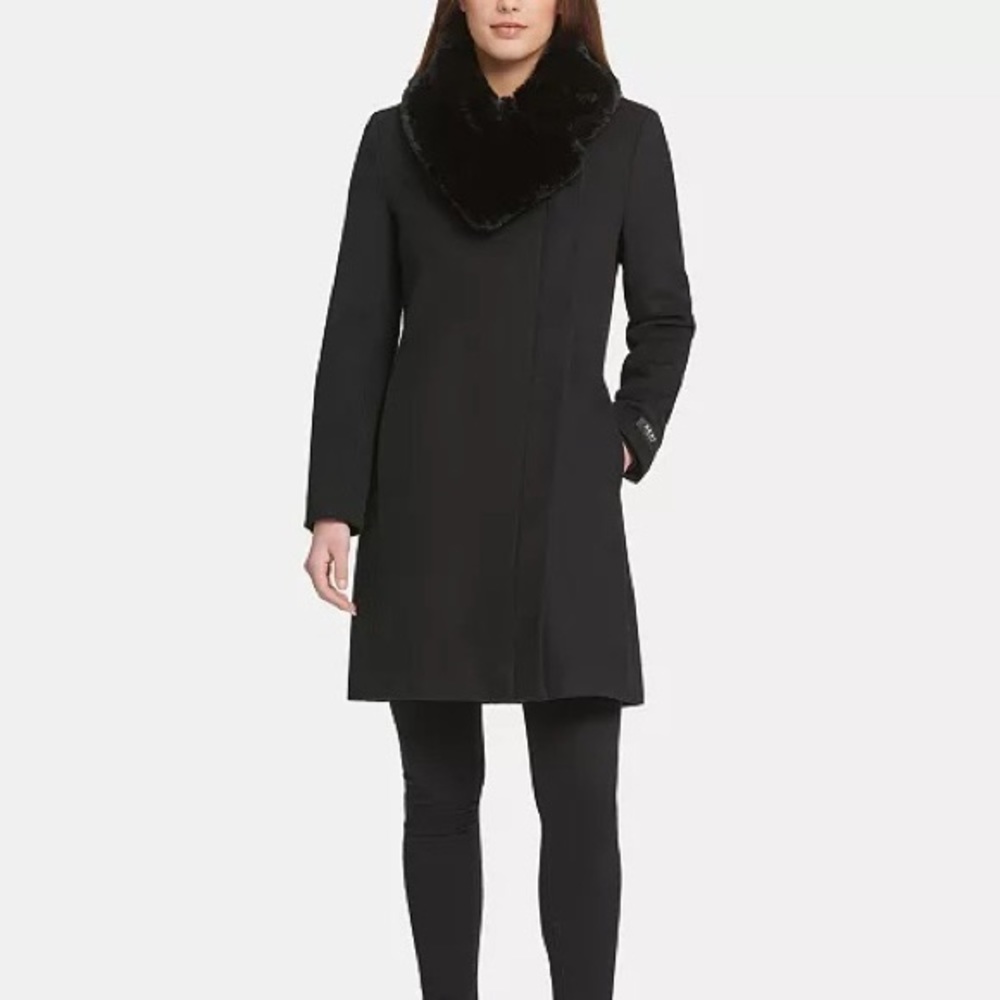 DKNY Wool Coat